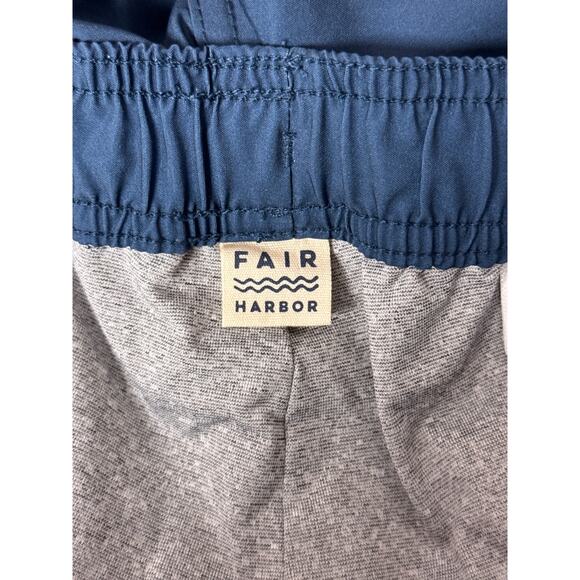 Fair Harbor Swim Trunks Large Mens The Anchor Shorts Rainbow Stripe - Picture 6 of 7